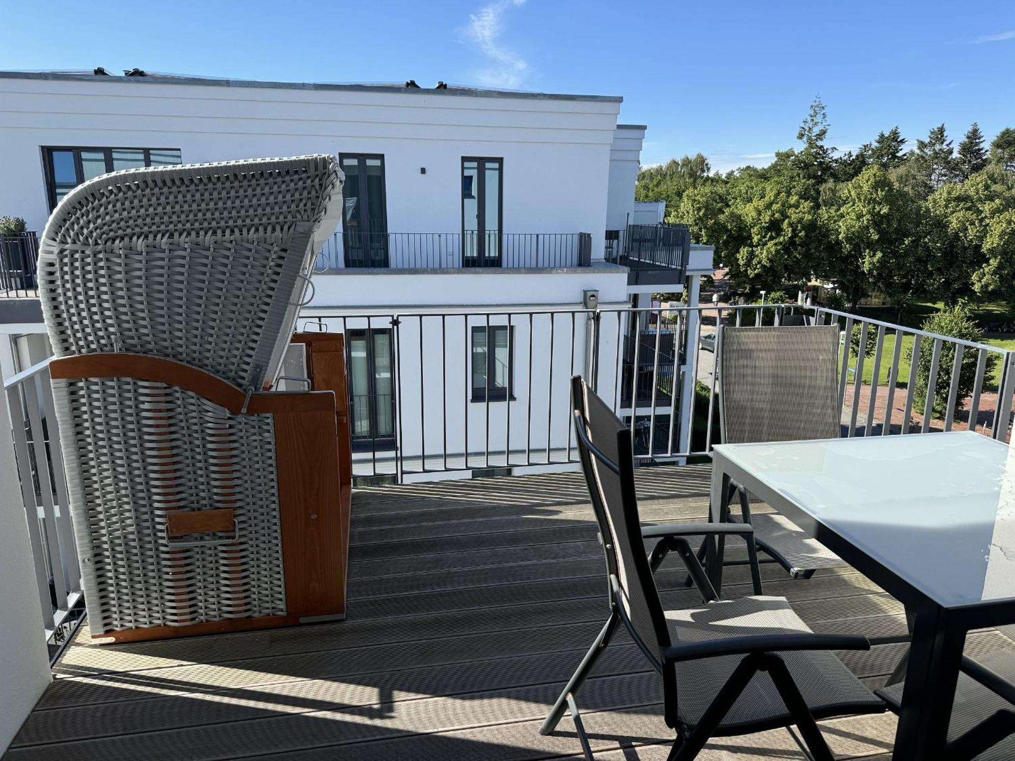 Ferienwohnung Spa Penthouse Meerlust 바베 외부 사진